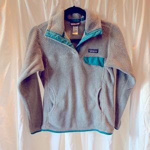 Patagonia fleece pull over, Size S